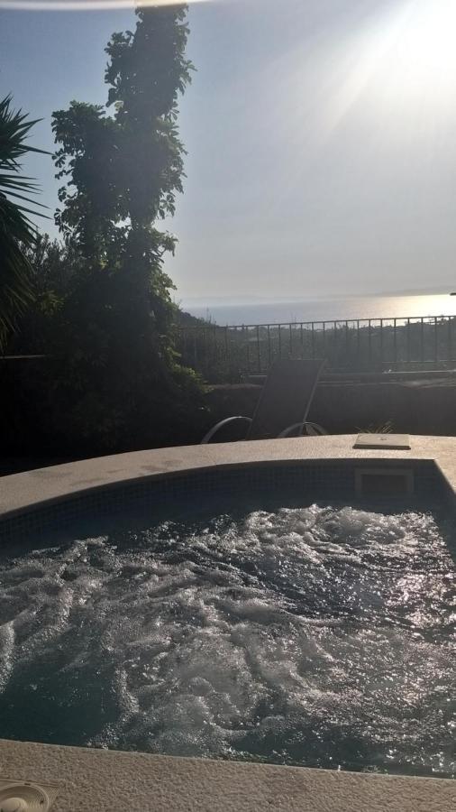 Villa Onar A Stone House With Amazing View Stoúpa Esterno foto