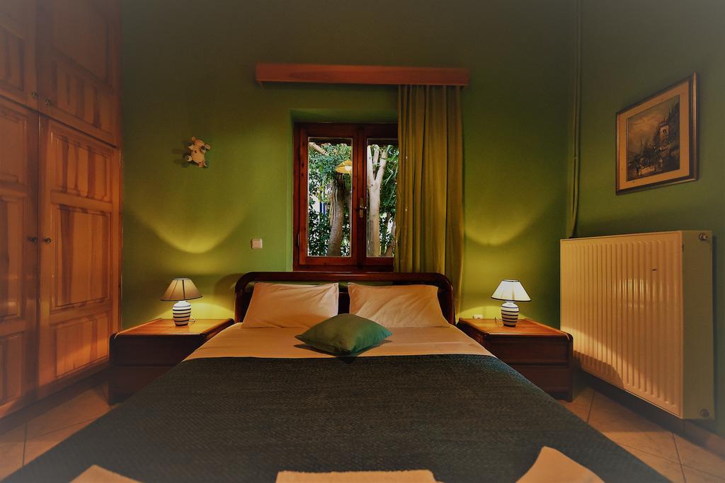 Villa Onar A Stone House With Amazing View Stoúpa Esterno foto